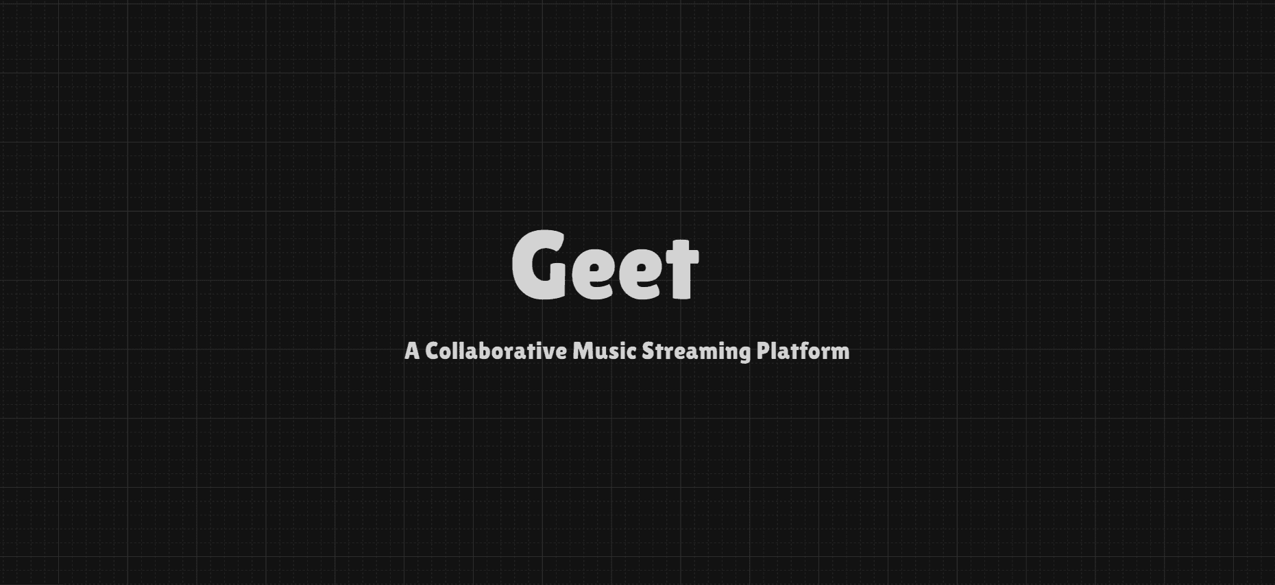 Geet - Collaborative Music Streaming