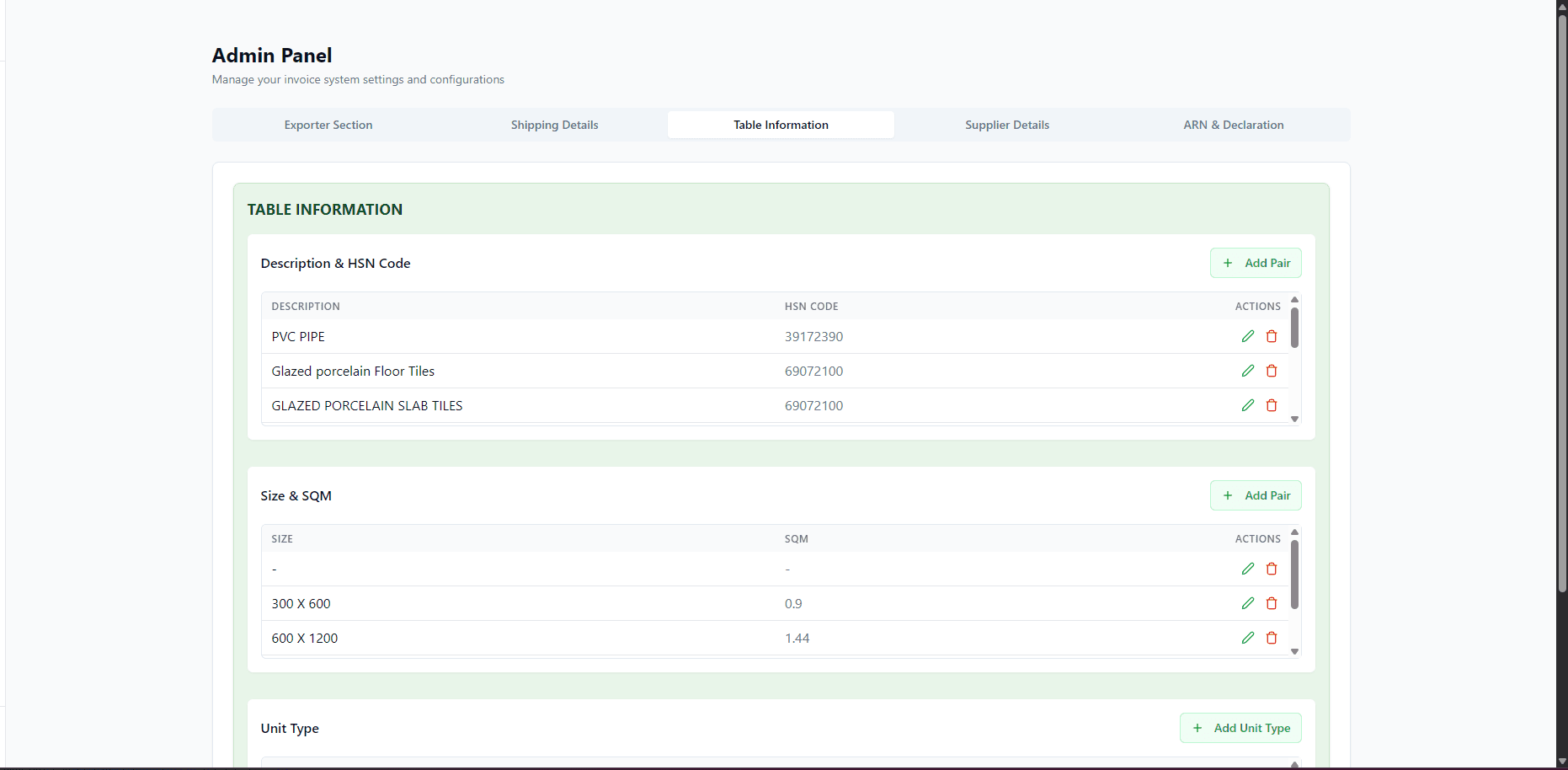 Invoice Generation System screenshot 4